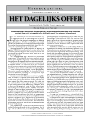 Het dagelijks offer